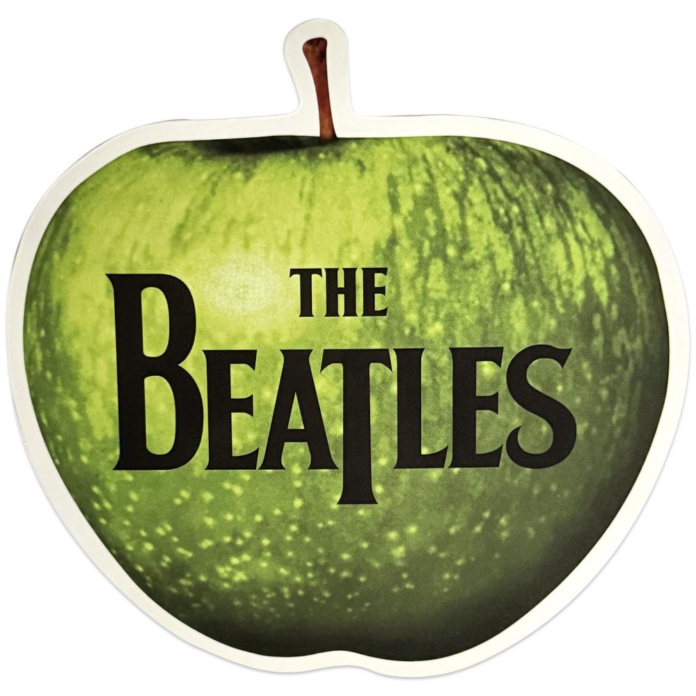 The Beatles - Apple Logo Sticker - Green/Black